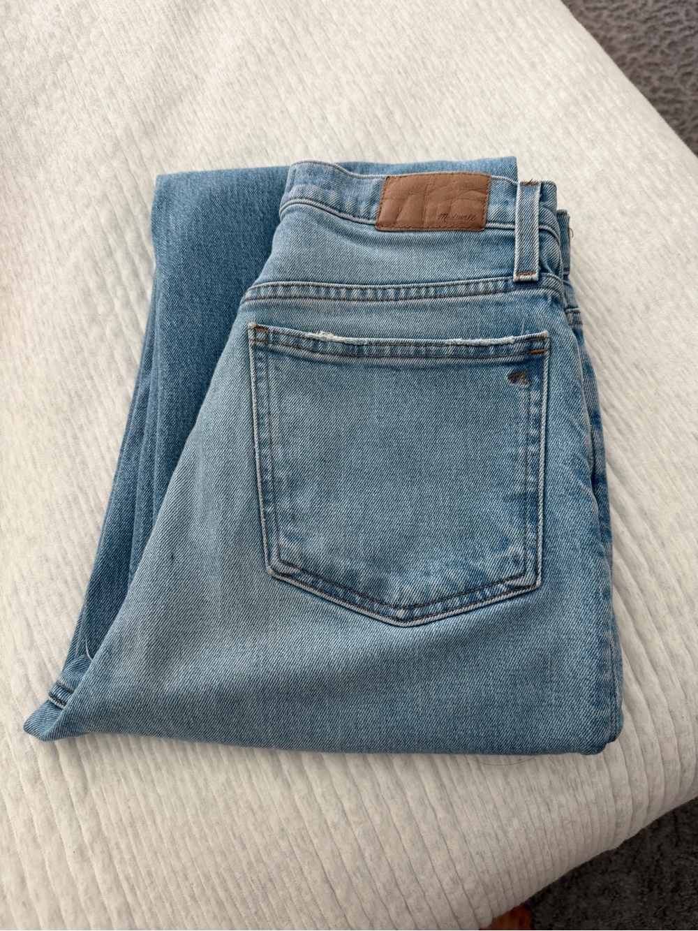 Madewell The Perfect Vintage Wide Leg Crop Jean 28T